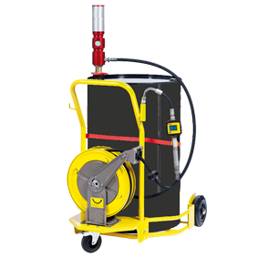 pneum mobiele olie unit 200L oproller